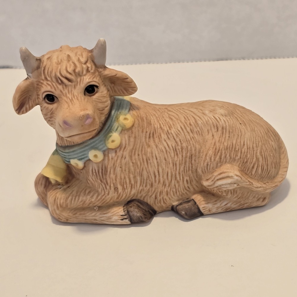 House Of Lloyd 1992 Native‎ American Nativity Cow Replacement Part Ceramic